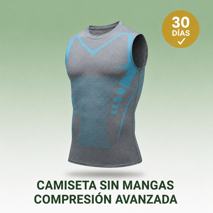 MenVitaPro™ — Camiseta Moldeadora de Compresión para Hombre | Vientre Plano al Instante