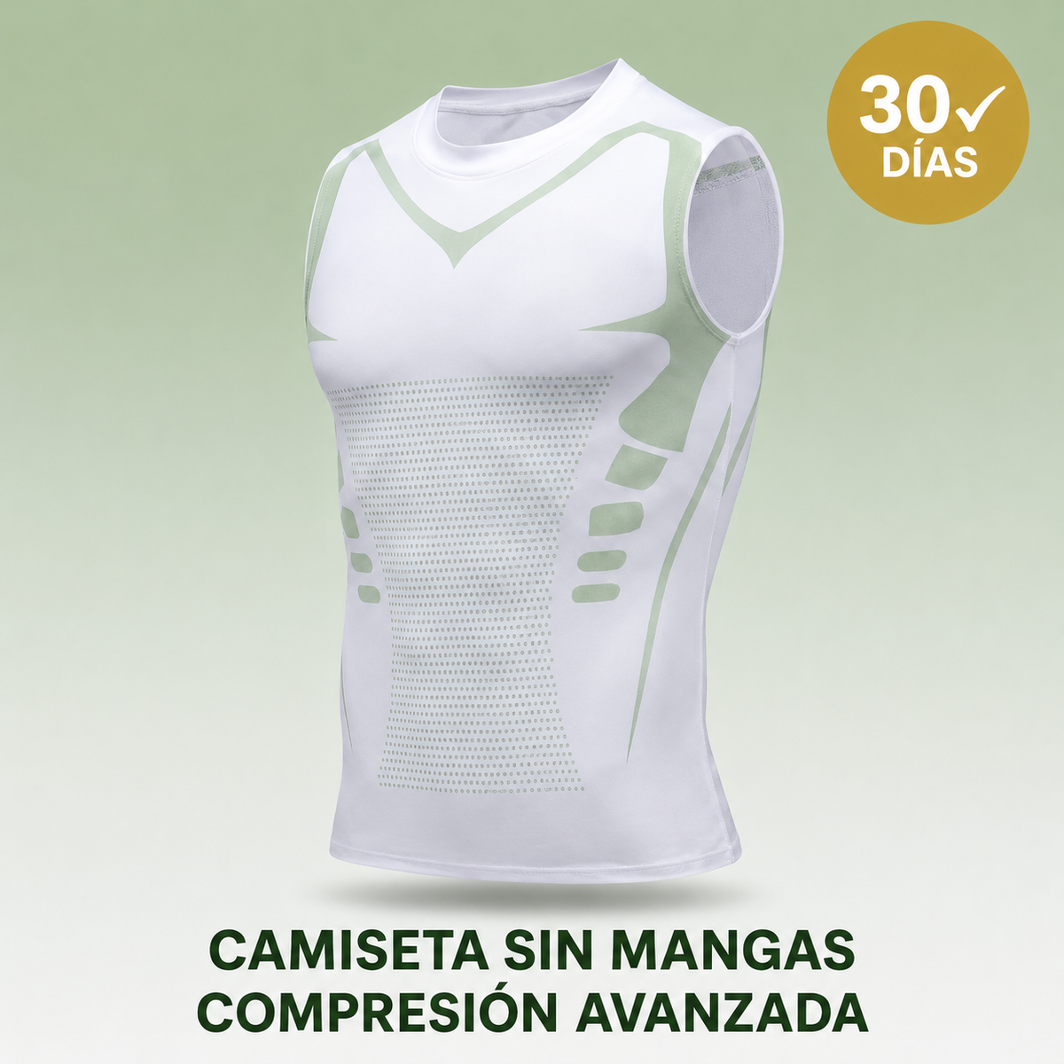 MenVitaPro™ — Camiseta Moldeadora de Compresión para Hombre | Vientre Plano al Instante