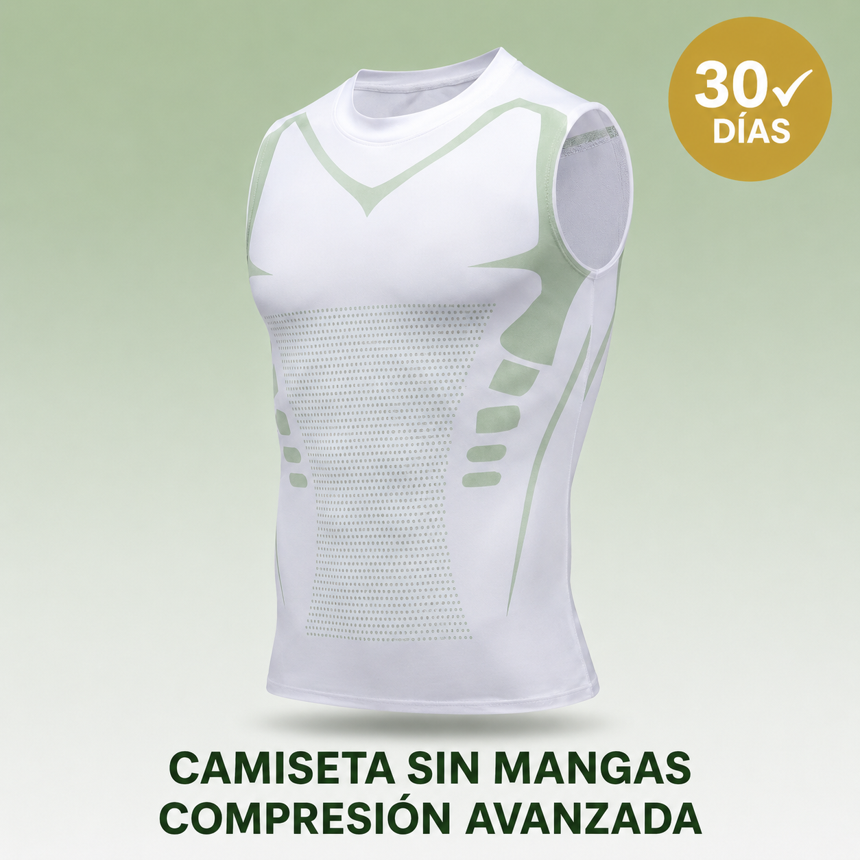 MenVitaPro™ — Camiseta Moldeadora de Compresión para Hombre | Vientre Plano al Instante