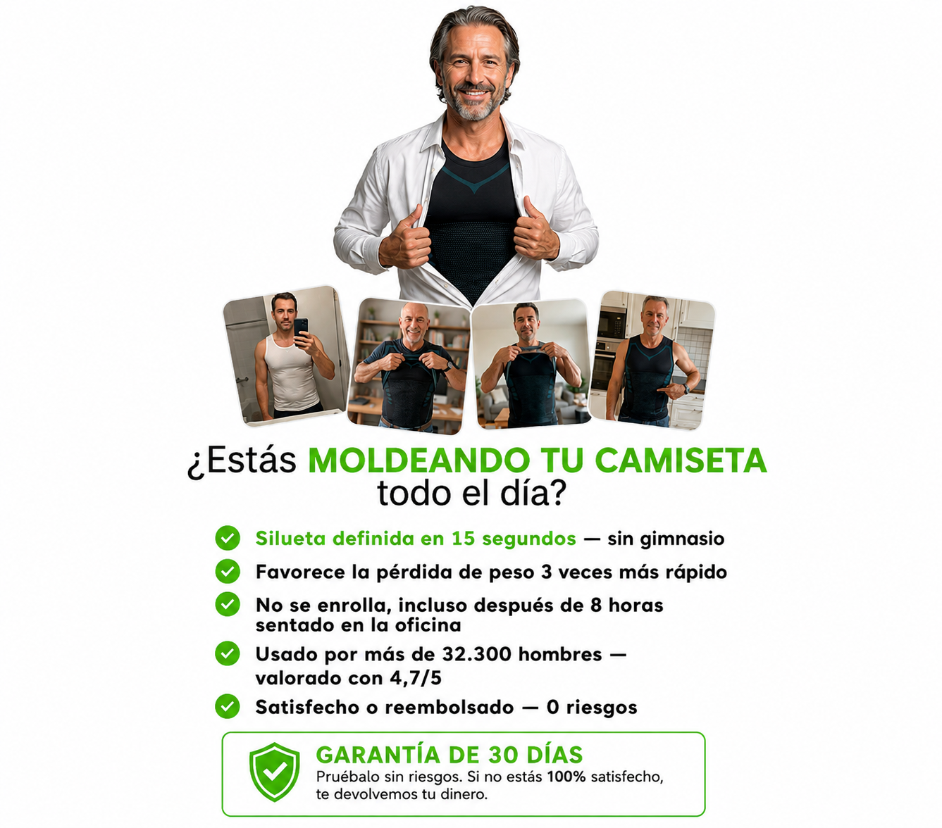 Más de 32.300 hombres ya la usan — ¿estás moldeando tu camiseta todo el día?